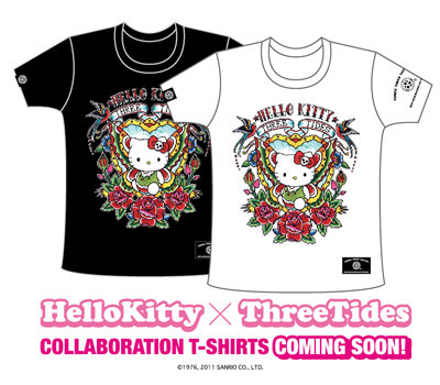 HelloKitty x ThreeTides T-SHIRTS